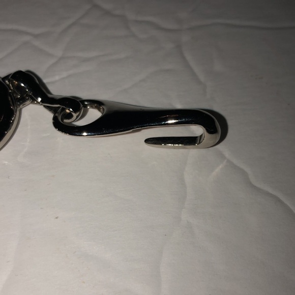 Vintage Silver Tone Toggle Style Chain Belt - 38 Inches - Picture 3 of 4